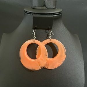 Peach Fog Hoops